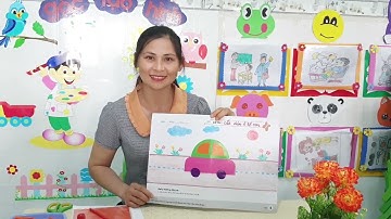 Hđ tạo hình, đề tài: Cắt dán ô tô con, lớp 5-6 tuổi. Gvhd: Phạm Thị Thương, mn Hoa Pơ Lang