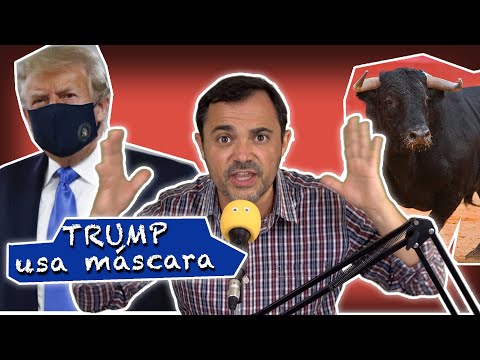 Trump usa máscara, touradas e a queda de um império....