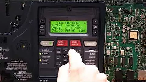 Program Date and Time on Endurance Series FACPs  Fire Lite Alarms