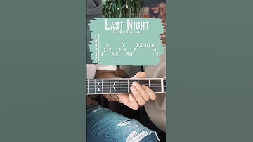 Thumbnail of Last Night Morgan Wallen Guitar Tutorial // Last Night Guitar Lesson #shorts