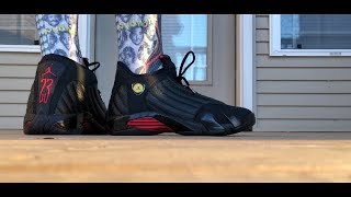 2018 AIR JORDAN 14 LAST SHOT ON FOOT LOOK!