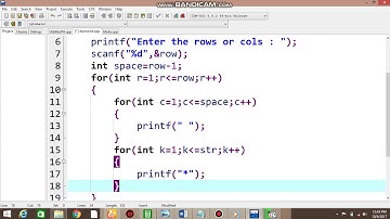 How to write a C program that prints Diamond shape with *?