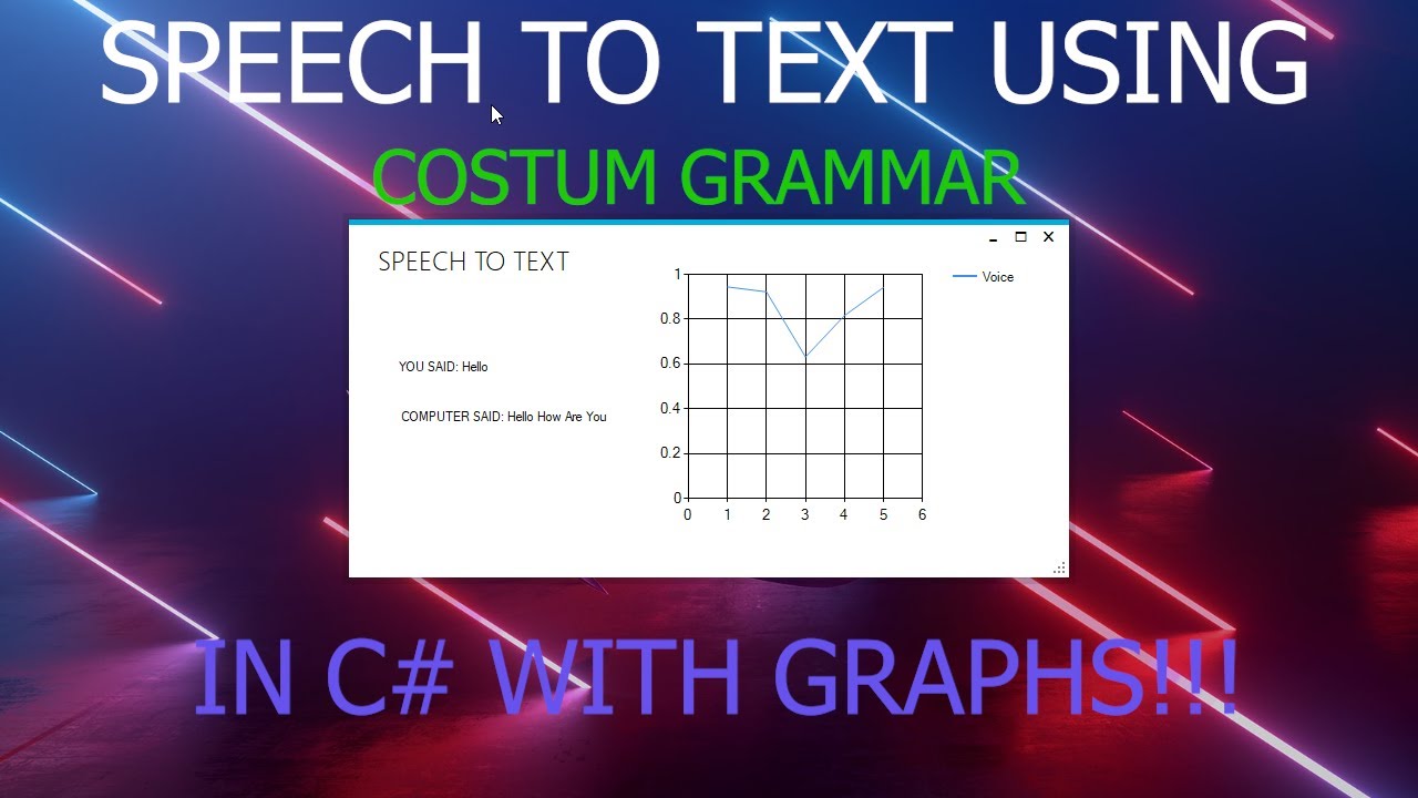 speech to text c