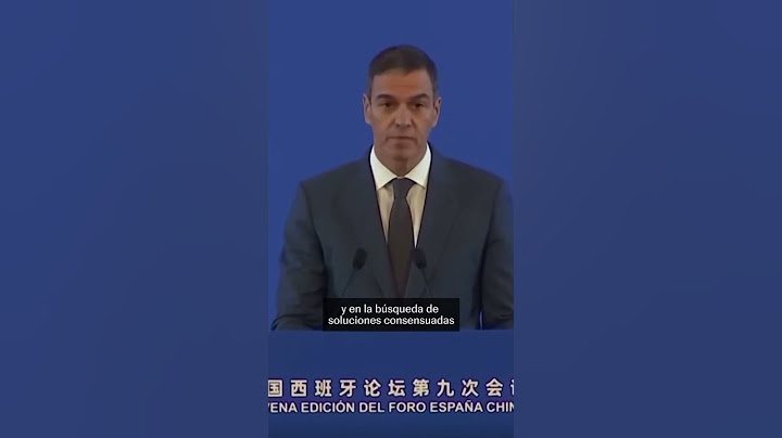 Sánchez en Pekín: "Estamos comprometidos para buscar soluciones con China" #shorts
