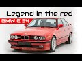 BMW E34  Legend in the red// bmw 5 series // БМВ Е34 Легенда в красном // M5 // М5