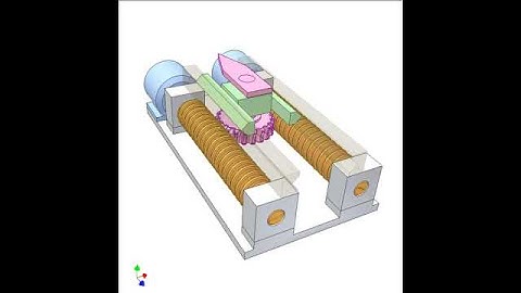 Controlling linear and rotary motions of an object 1
