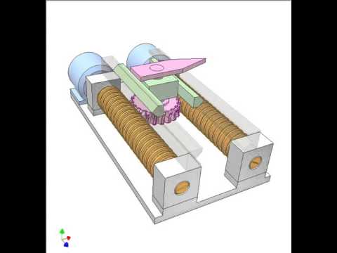 Controlling linear and rotary motions of an object 1