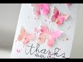 Watercolor Butterflies Card | Kalyn Kepner for Paper Smooches