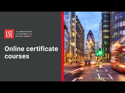 LSE Online Certificate Courses | Portfolio Trailer