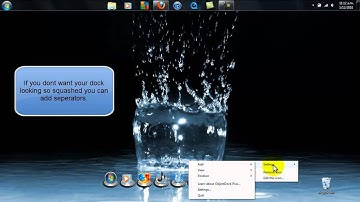 Objectdock and Taskbar Tutorial