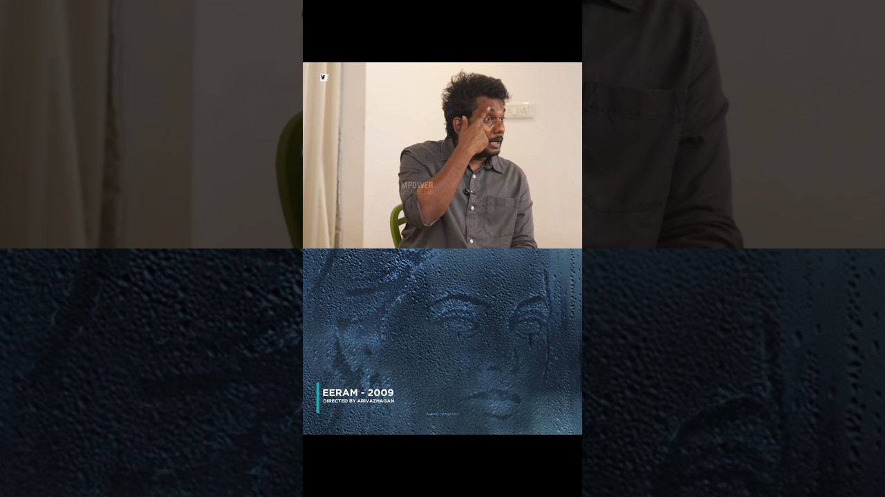 Tamil Cinema's Best Visual Thriller🎥🔥| Vignesh Raja on Eeram Film | #eeram #tamil #shorts