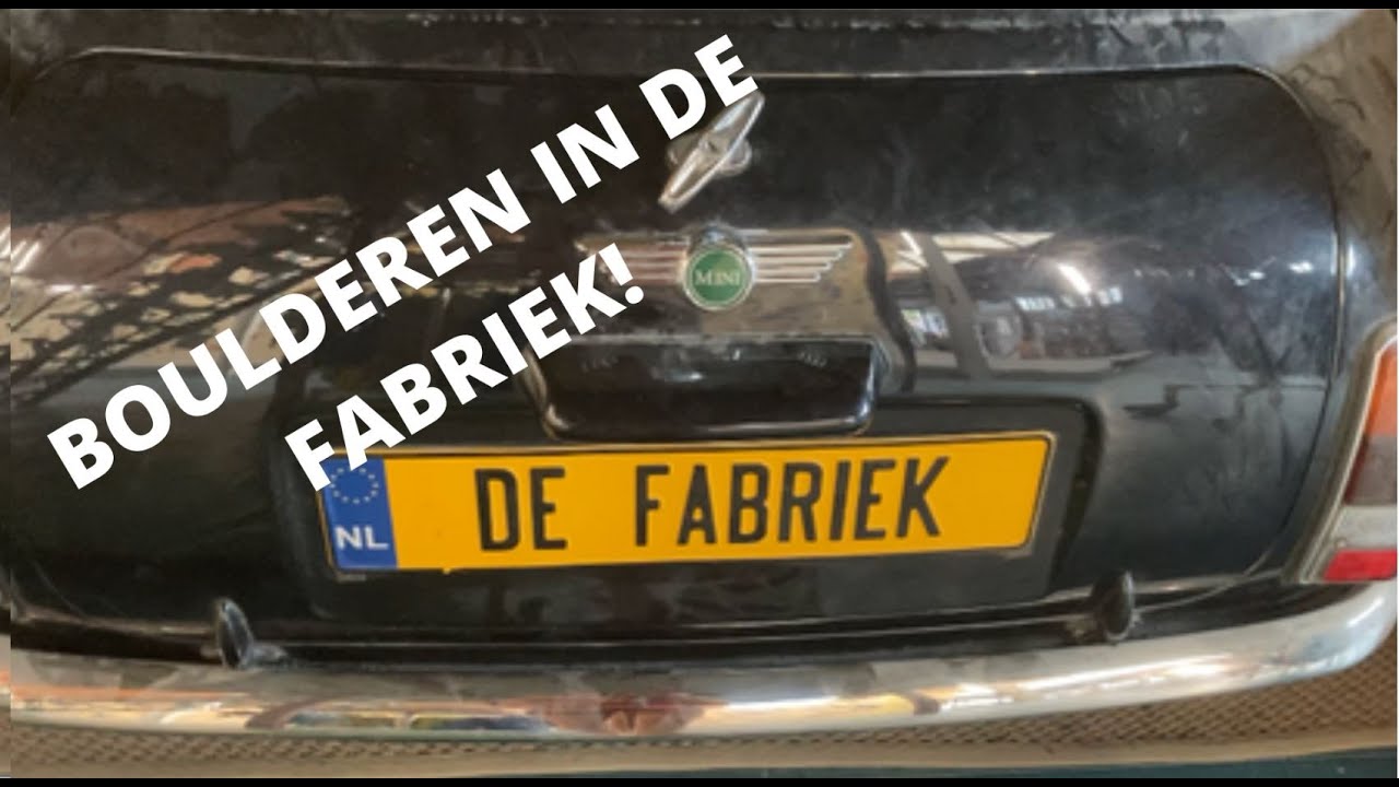 Bouldering at bouldergym De Fabriek Haarlem #4