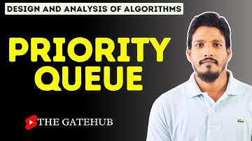 Priority Queue | Insertion and Deletion in Priority Queue | GATECSE | DAA