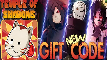 Temple Of Shadows Mid-November Gift Code Drop 🎁 New Code November 2025🔥Naruto Idle RPG android/iOS