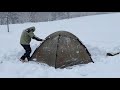 北海道の冬を楽しむキャンプ