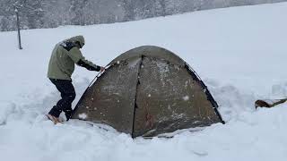 北海道の冬を楽しむキャンプ