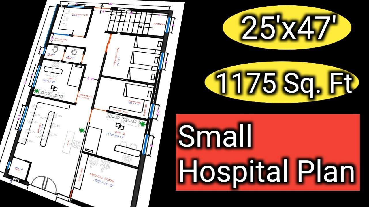 Best Hospital Plan Small Hospital Design Clinic Design YouTube