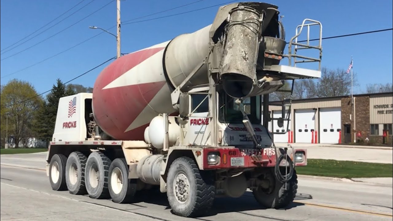 Cement Truck Compilation 2! - YouTube