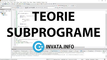 Subprograme (functii) - C++