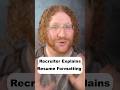 Resume Formatting Is SUPER Easy | Recruiter Explains