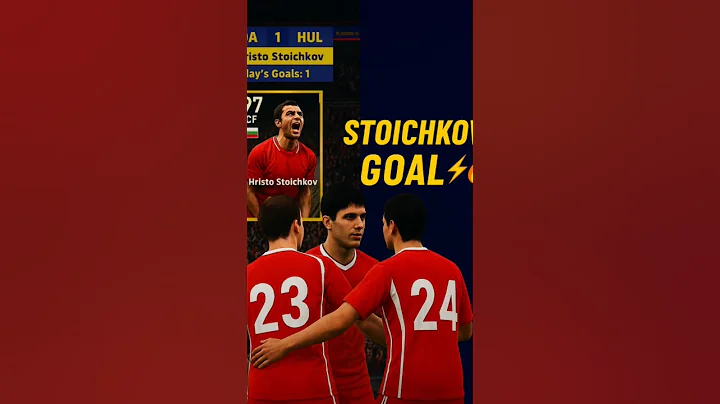 Stoichkov’s Legendary Goal in eFootball 2026! 🔥⚽#football #shorts #viral