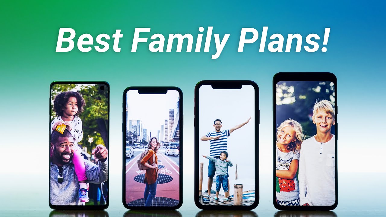 Best Family Cell Phone Plans for 4 Lines! YouTube