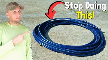 Wrap Hoses Like a Pro! Never Get Tangles or Knots Again