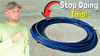 Wrap Hoses Like a Pro! Never Get Tangles or Knots Again