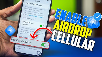 How to Enable AirDrop for Use Over Cellular on iPhone