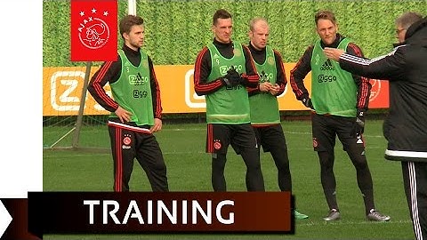 Veel strijd tijdens training Ajax