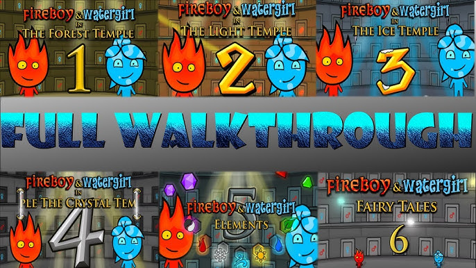 Fireboy and Watergirl 4 in the Crystal Temple - Click Jogos