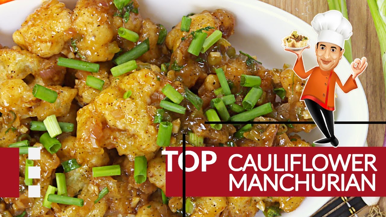Cauliflower Manchurian - Light Soya Sauce - Crispy Cauliflower Style | Vahchef - VahRehVah