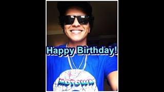 HAPPY 32ND BIRTHDAY BRUNO! ♥