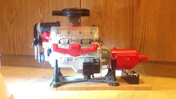 Revell visible v-8 engine