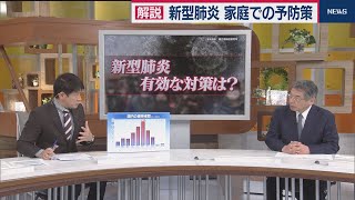 新型肺炎 家庭での予防策は