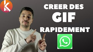 Créer et envoyer des GIF rapidement avec WhatsApp | GIFs Animéss WhatsApp screenshot 1