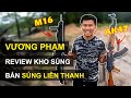 Vương Phạm Review Kho Súng Bắn Súng Liên Thanh AK47 hay M16 mạnh hơn