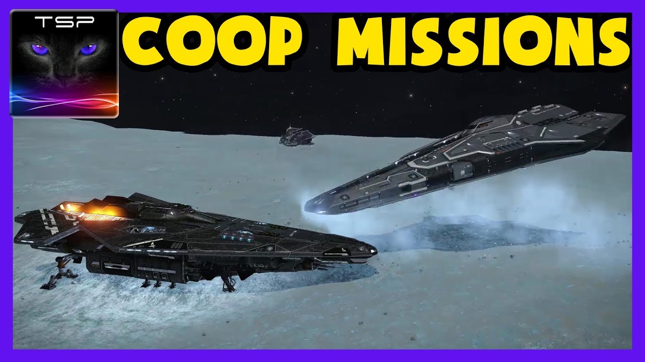 Elite Dangerous Missions ¦ Corvette & Vulture Coop Gameplay