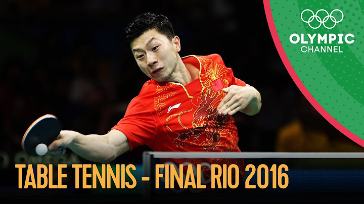 Table Tennis - Team Gold Medal Match ???????????????????? Full Match | Rio 2016 Replays