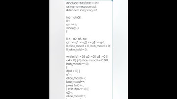 Stand-up Comedian Codechef contest solution #shorts #codeforcessolutions #coding #contest