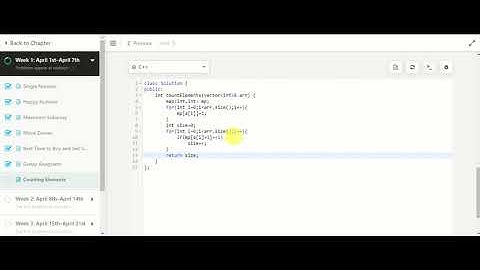 Day 7 LeetCode - "Counting Elements" 30 Day Challenge leet code