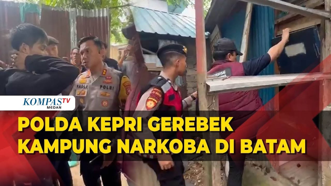 88 Orang Positif Narkoba Saat Polisi Razia Kampung Aceh di Batam