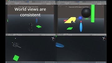 Stationary multiplayer floating origin