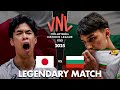 Japan vs Bulgaria | Crazy Volleyball Battle | Men's VNL 2025
