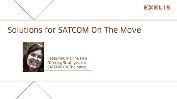 Exelis SATCOM On The Move Interview