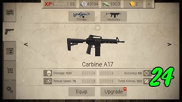 Dead Zed - Carbine A17 - Gameplay Walkthrough - part 24 Android iOS