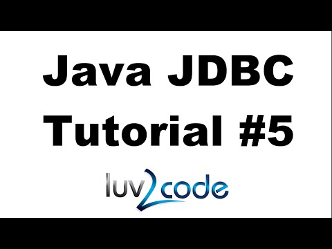 Java JDBC Tutorial - Part 5: Prepared Statements