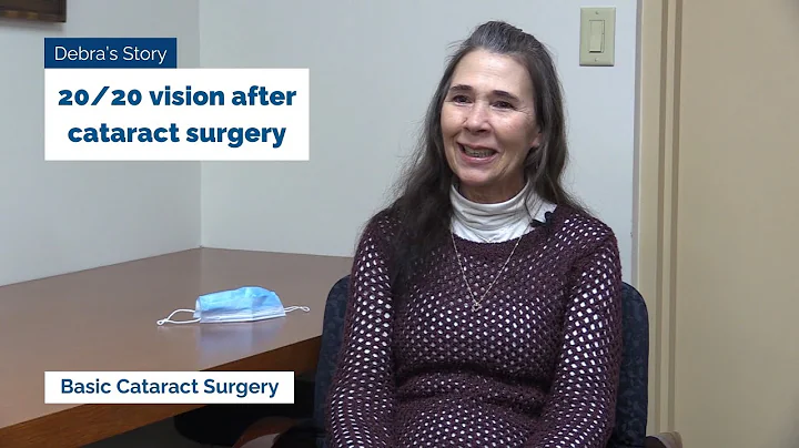 Debra's 20/20 Vision after Cataract Surgery!