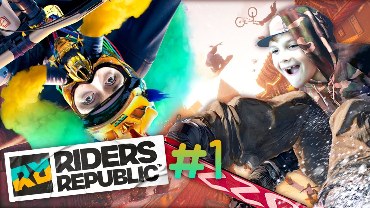 Riders Republic Trial Stadia Gameplay Bikes, Skis and Rocket