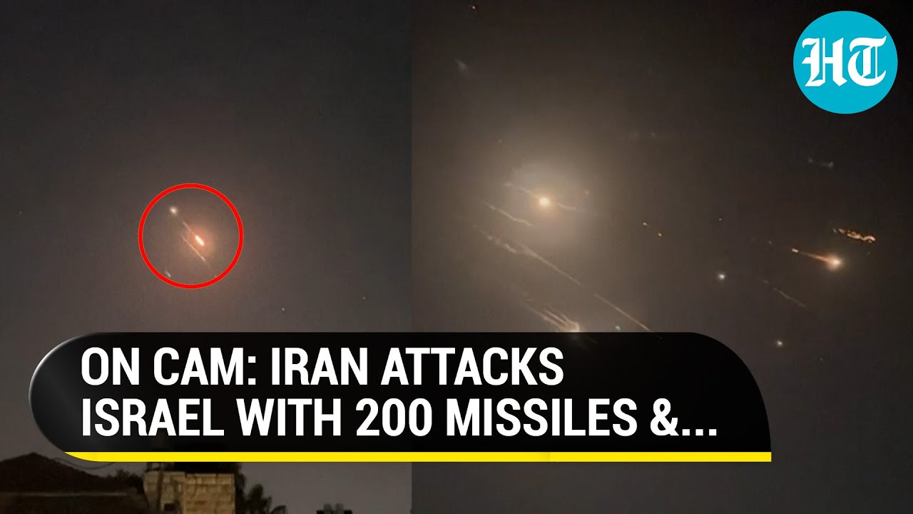 Iran Attacks Israel: Late-Night Panic, IDF Base Damaged; 200 Missiles, Drones Fired By IRGC